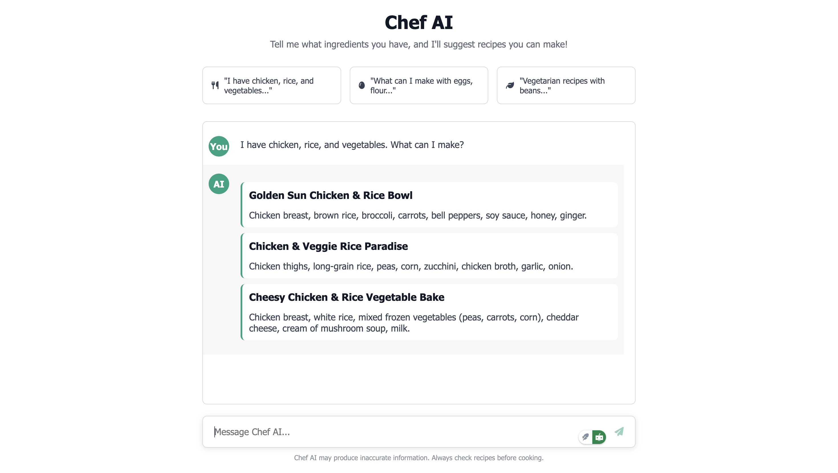 Chef Ai
